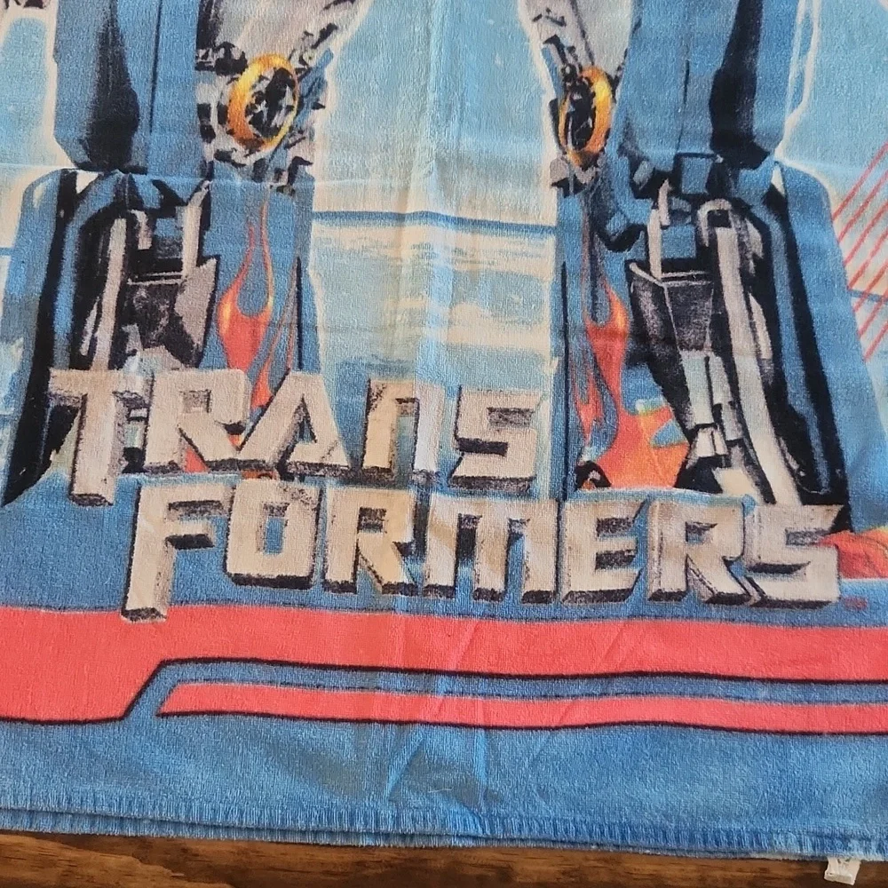 Trans Formers Beach towel